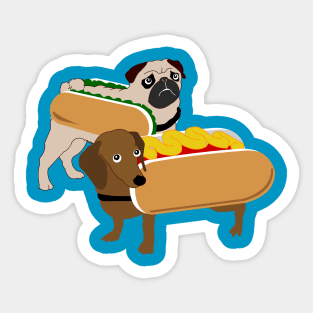 hotdog Sticker